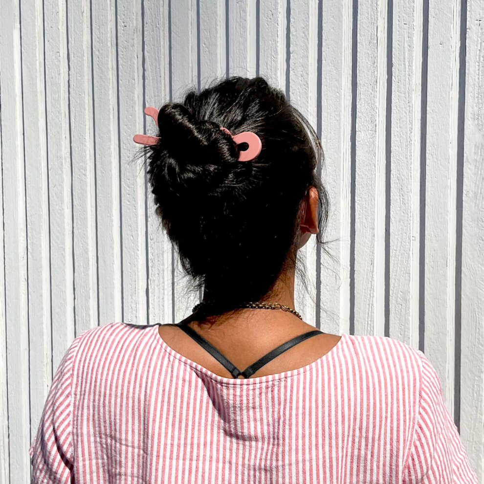 How to Pop a Casual Updo the Easy Way
