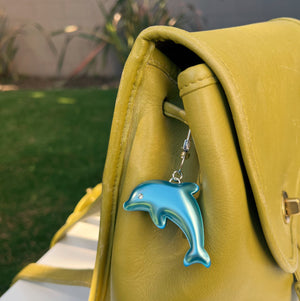 Puffy Dolphin Bag Charm