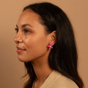 Amoeba Earrings | Small on Post