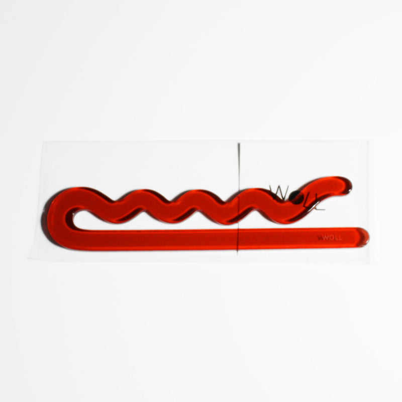 Giant Bobby Pin Hair Stick 2.0 - Flame Red