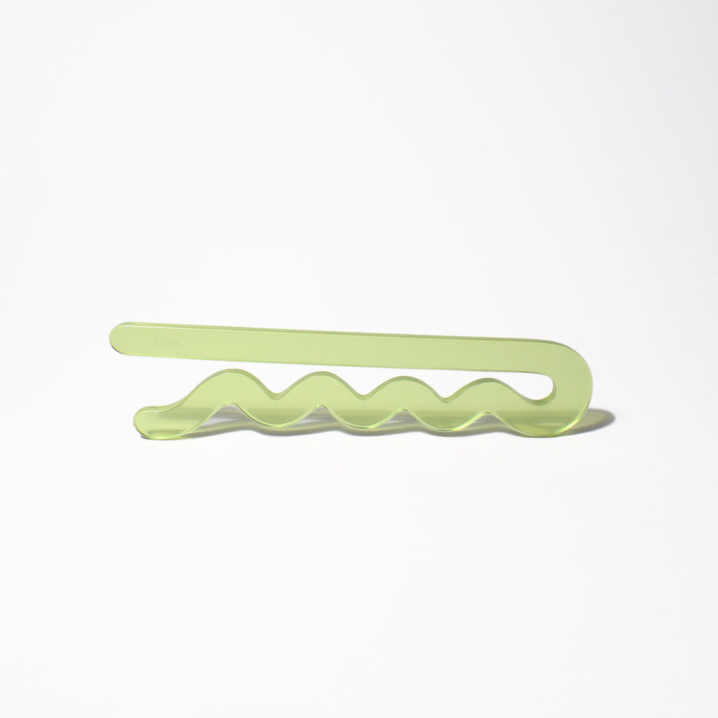 Giant Bobby Pin Hair Stick 2.0 - Lime Gloss